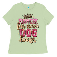 Matcha fiancée fur mom dog lover Ladies Tee - Zillion Design Studio