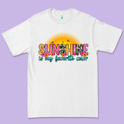Sunshine Is My Favorite Color Premium Tee Designed By Zillion Design Studio