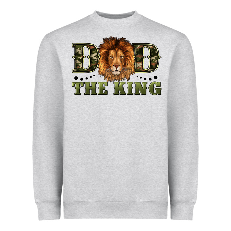 Dad The King Heavyweight Sweatshirt by Artiststas | Teevron