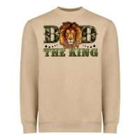 Mushroom dad the king Heavyweight Sweatshirt - Artiststas