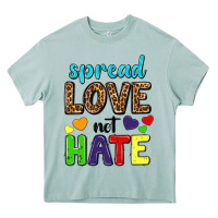 Arona spread love not hate Heavy Core Tee - texasbilliewilder