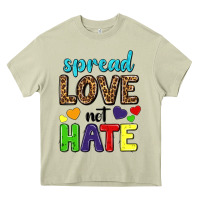 Mossy spread love not hate Heavy Core Tee - texasbilliewilder
