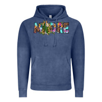 Vintage Denim san judas madre sunflower Vintage Hoodie - JahusDesignShop