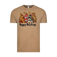Vintage Coffee happy holidays Vintage Tee - JahusDesignShop