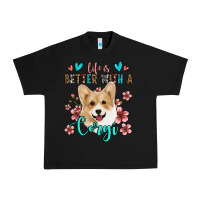 Black life is better with a corgi Urban Heavy Tee - Jasminsmagicworld