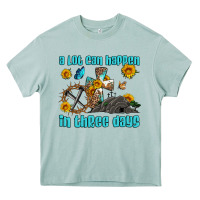 Arona easter a lot can happen in three days western sunflowers Heavy Core Tee - Artiststas