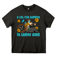 Asphalt easter a lot can happen in three days western sunflowers Heavy Core Tee - Artiststas
