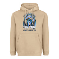 Mushroom we wear blue for autism awareness accept understan Heavyweight Hoodie - Artiststas