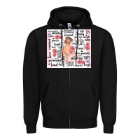Black self care Zipper Hoodie - MaliasSmallBusiness