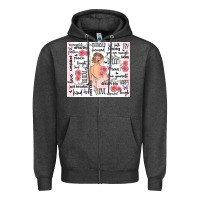 Charcoal Heather self care Zipper Hoodie - MaliasSmallBusiness