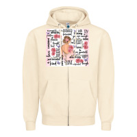 Sandshell self care Zipper Hoodie - MaliasSmallBusiness