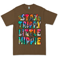 Cacao stay trippy little hippie Premium Tee - Zillion Design Studio