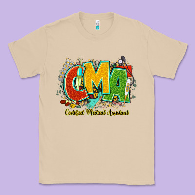 Cma Certified Medical Assistant Juneteenth Classic Tee Designed By Nancycooperartshop