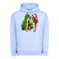 Pigment Grape Ice american paint horse christmas tree Urban Hoodie - CowGirlArtShop