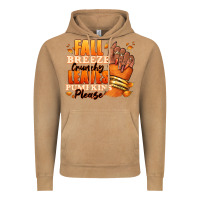 Vintage Camel Fall breeze crunchy leaves pumpkins please Vintage Hoodie - RanaPortraitStore