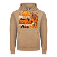 Vintage Coffee Fall breeze crunchy leaves pumpkins please Vintage Hoodie - RanaPortraitStore