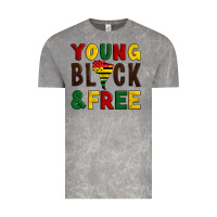 Cloud Rock young black and free Vintage Tee - Artiststas