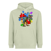 Matcha autism t rex Heavyweight Hoodie - Artiststas