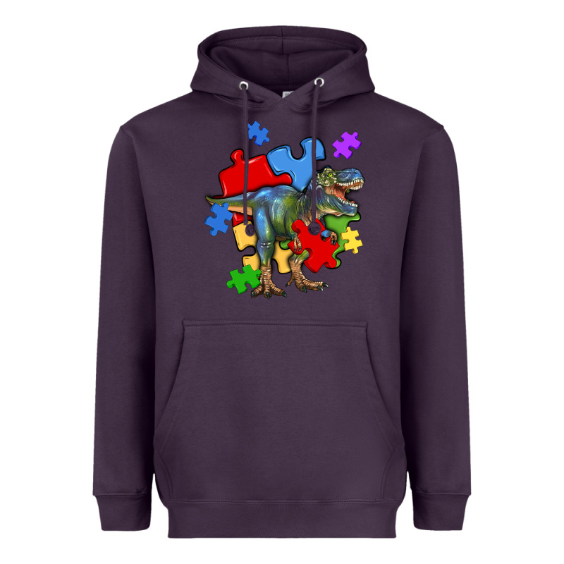 Autism T Rex Heavyweight Hoodie by Artiststas | Teevron