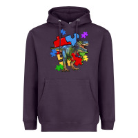 Plum autism t rex Heavyweight Hoodie - Artiststas