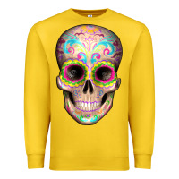 Lemon Mexican Skull Premium Sweatshirt - Artiststas