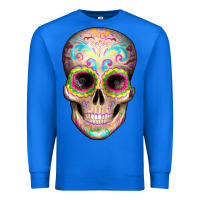 True Royal Mexican Skull Premium Sweatshirt - Artiststas