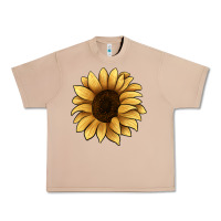 Burro sunflower Urban Heavy Tee - JahusDesignShop