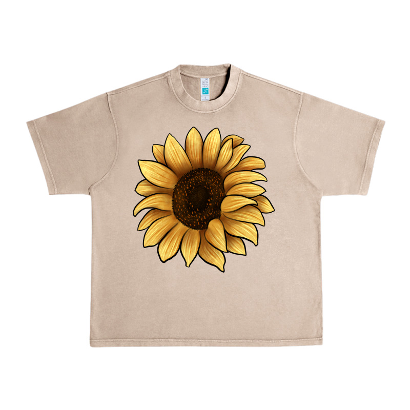 Sunflower Urban Heavy Tee by JahusDesignShop | Teevron