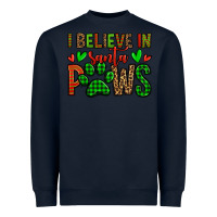 Navy i believe in santa paws christmas Heavyweight Sweatshirt - Jasminsmagicworld
