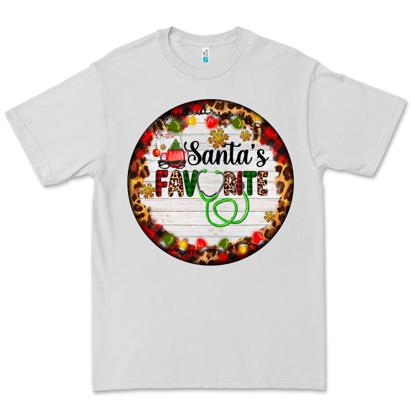 Santa's Favorite Custom Medical Occupation Premium Tee by AdoDesignShop | Teevron
