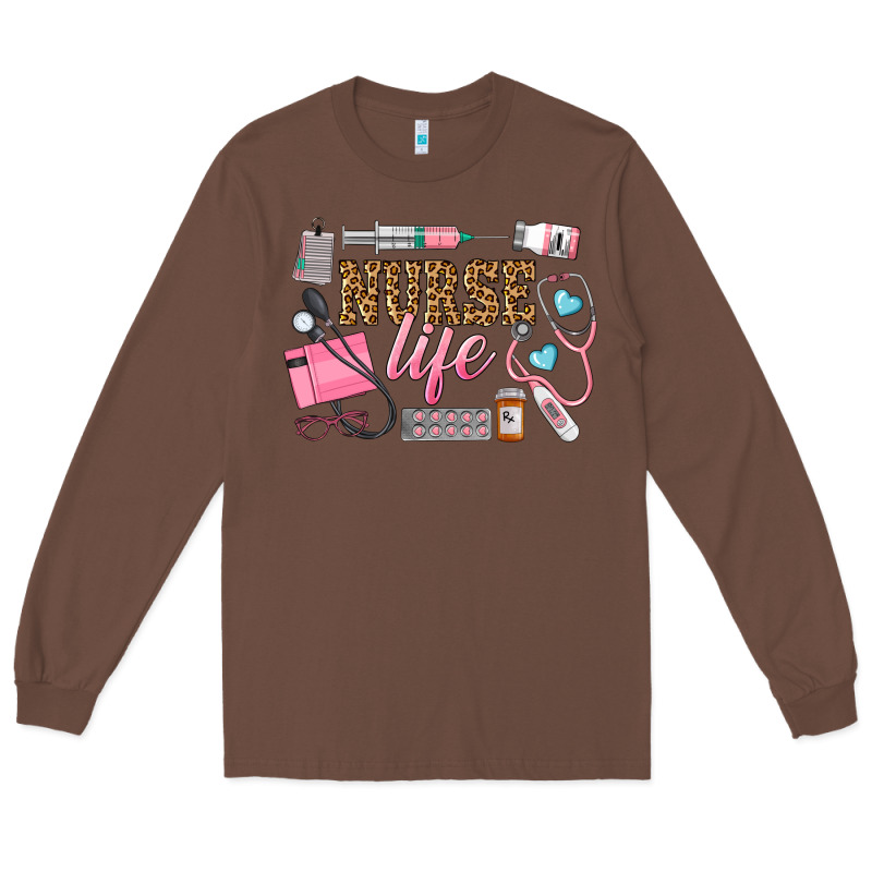 Western Nurse Life Long Sleeve Tee by LillyAllenDesigns | Teevron