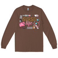 Chestnut Western Nurse Life Long Sleeve Tee - LillyAllenDesigns