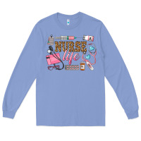 Colony Blue Western Nurse Life Long Sleeve Tee - LillyAllenDesigns