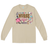 Mushroom Western Nurse Life Long Sleeve Tee - LillyAllenDesigns