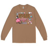 Toasted Coconut Western Nurse Life Long Sleeve Tee - LillyAllenDesigns