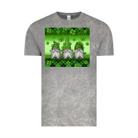 Cloud Rock st patricks gnomes Vintage Tee - Jasminsmagicworld