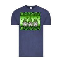 Vintage Denim st patricks gnomes Vintage Tee - Jasminsmagicworld