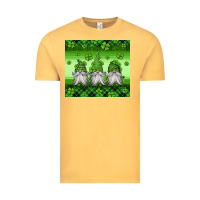 Vintage Mustard st patricks gnomes Vintage Tee - Jasminsmagicworld