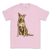 Bubblegum Pink chinook dog Classic Tee - LillyAllenDesigns