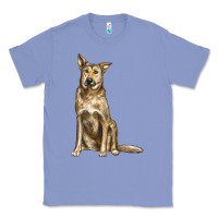 Colony Blue chinook dog Classic Tee - LillyAllenDesigns