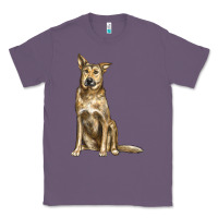 Lavender chinook dog Classic Tee - LillyAllenDesigns