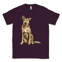 Plum chinook dog Classic Tee - LillyAllenDesigns