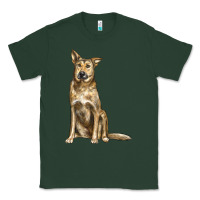 Sports Green chinook dog Classic Tee - LillyAllenDesigns