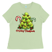 Matcha Merry Christmas Tennis Ladies Tee - RanaPortraitStore