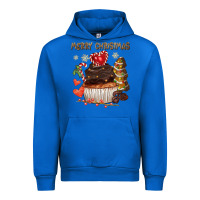 Cobalt merry christmas cupcake chocolate Urban Hoodie - CowGirlArtShop