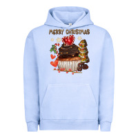 Pigment Grape Ice merry christmas cupcake chocolate Urban Hoodie - CowGirlArtShop