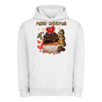 Pigment Lunar Rock merry christmas cupcake chocolate Urban Hoodie - CowGirlArtShop