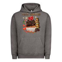 Pigment Tornado merry christmas cupcake chocolate Urban Hoodie - CowGirlArtShop