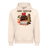 Sandshell merry christmas cupcake chocolate Urban Hoodie - CowGirlArtShop