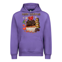 Tulip merry christmas cupcake chocolate Urban Hoodie - CowGirlArtShop